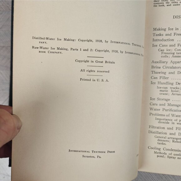 Vintage International Textbook Company Lot of 6 Books Refrigeration - Picture 6 of 7